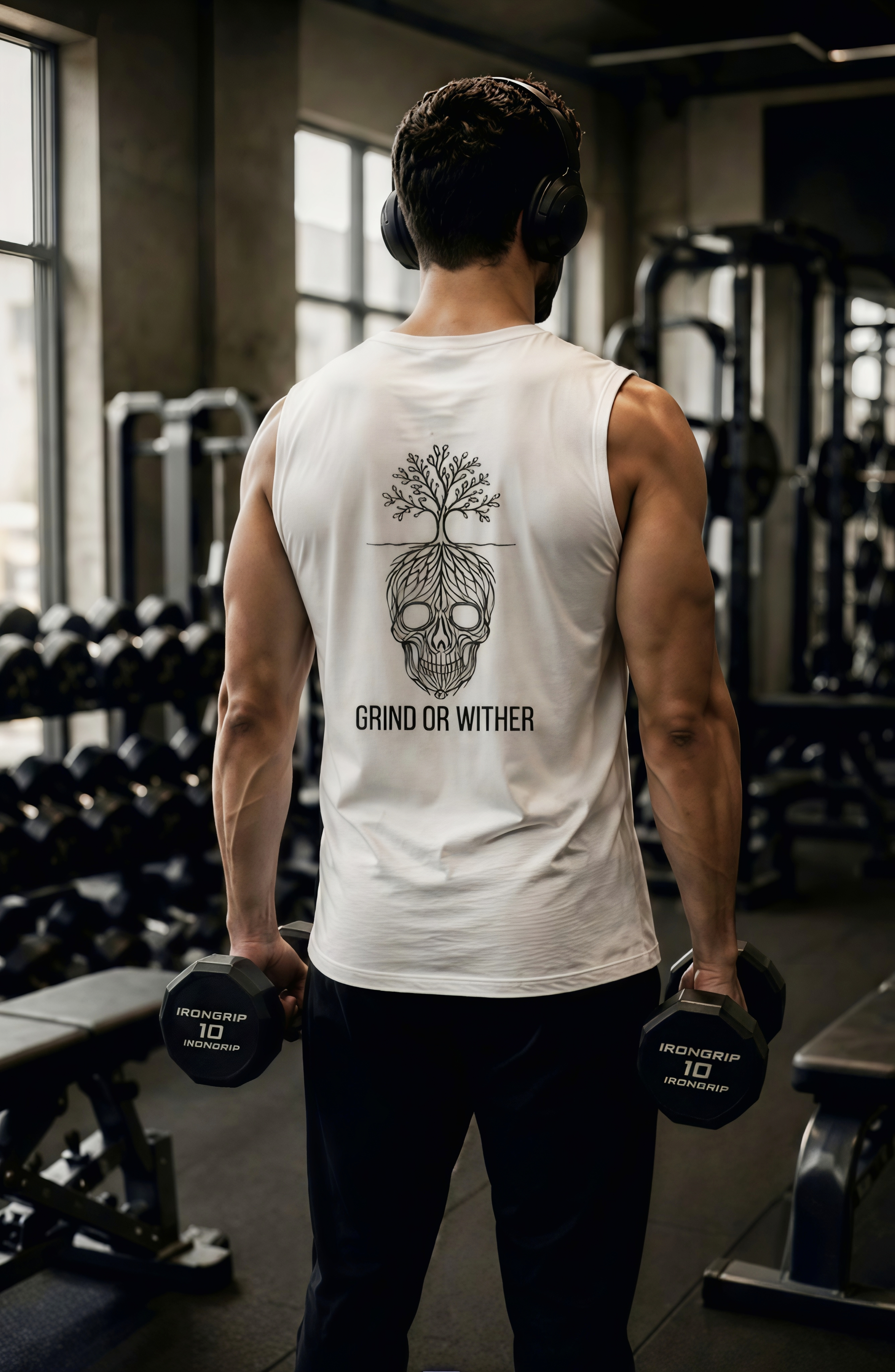 Grind or Wither Muscle Tank