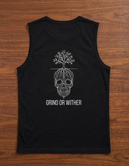 Grind or Wither Muscle Tank